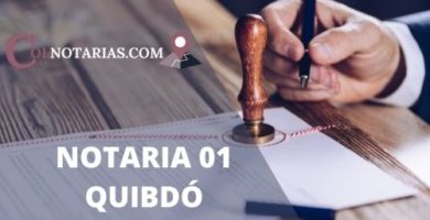 notaria 1 de quibdo horario, telefono, direccion, correo