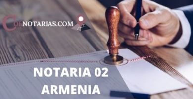 notaria 2 de armenia horario, telefono, direccion, correo